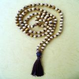 Olive Wood and Buddha, Necklace - Traditional Style